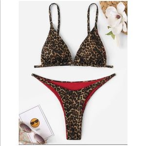 Leopard bikini set